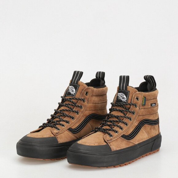 VANS SK8-Hi MTE-2 Dachshund Brown Black Sneaker Boots VN0A5HZZFW6 Mens Sz 10 NEW - Picture 16 of 16